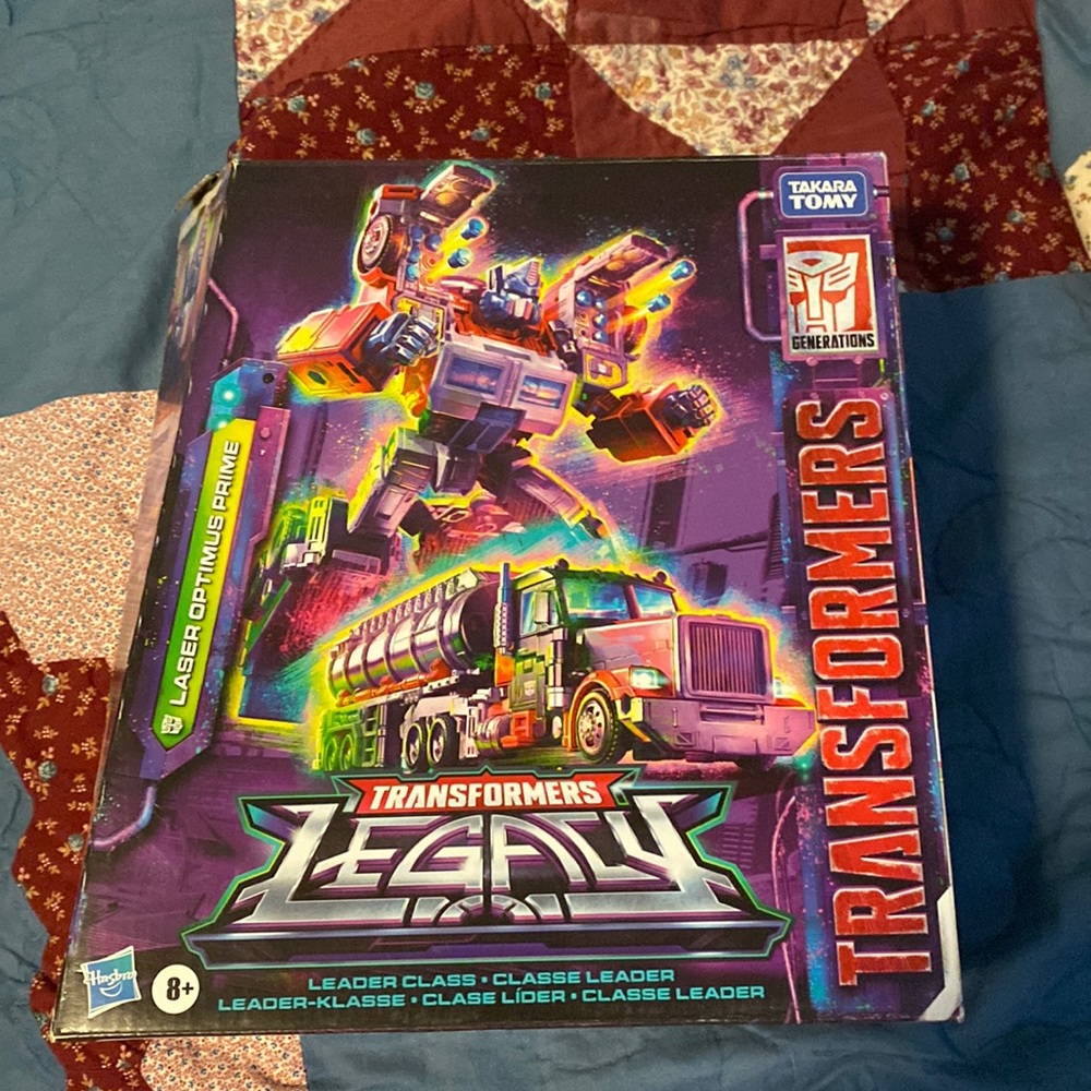 Transformers Legacy. Laser Optimus Prime